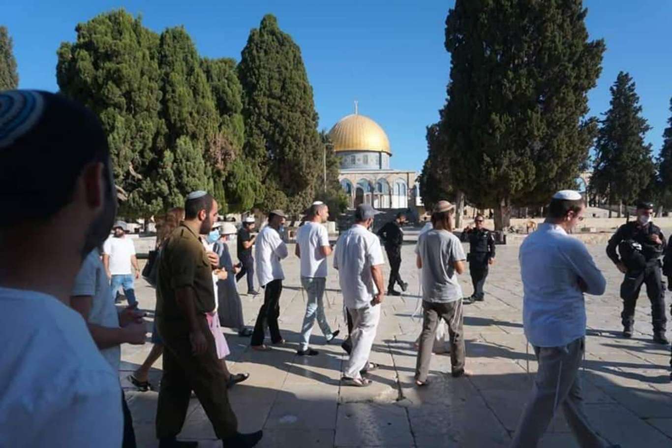 اقتحام جديد من قبل المستوطنين الصهاينة للمسجد الأقصى